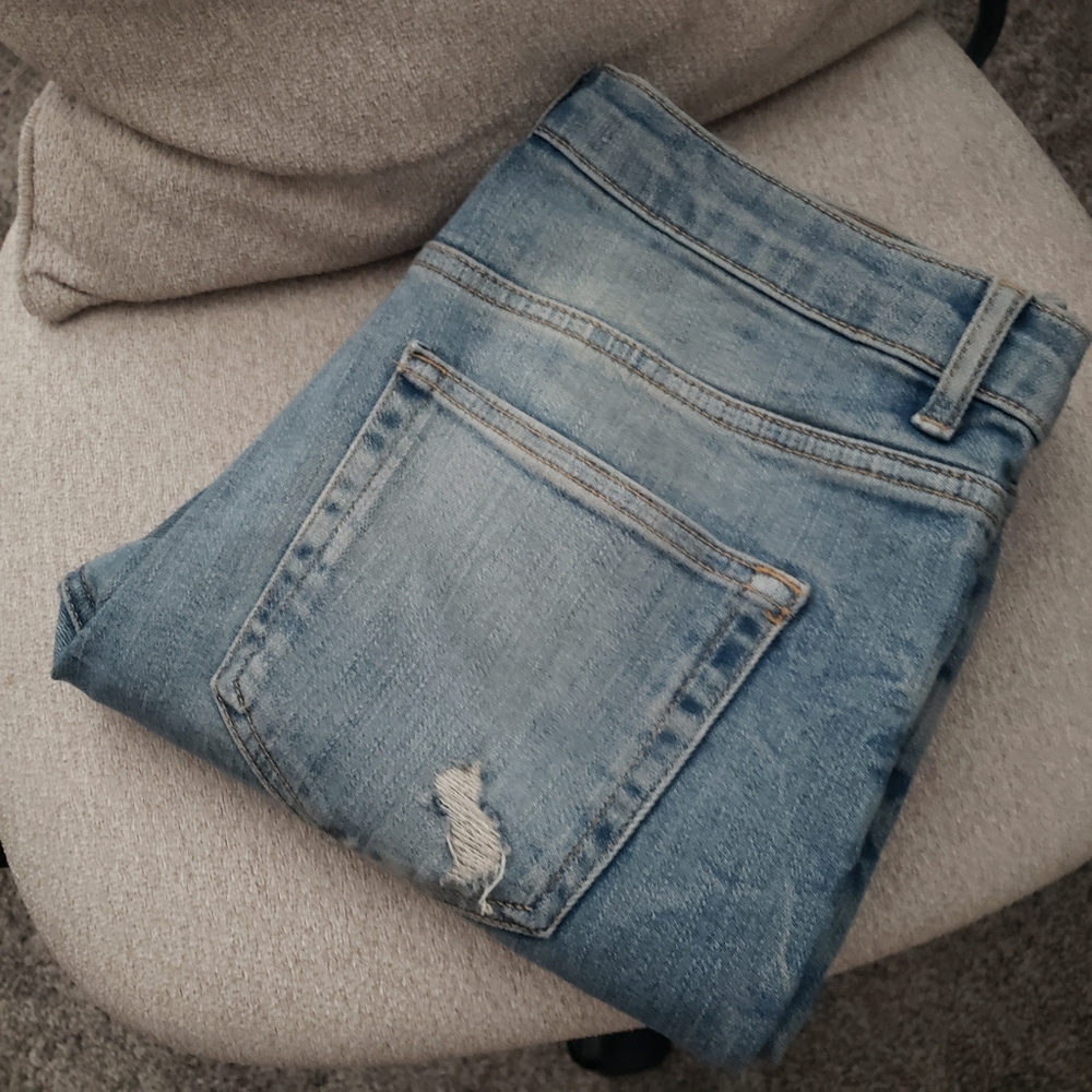 Zara Ripped Skinny Jeans